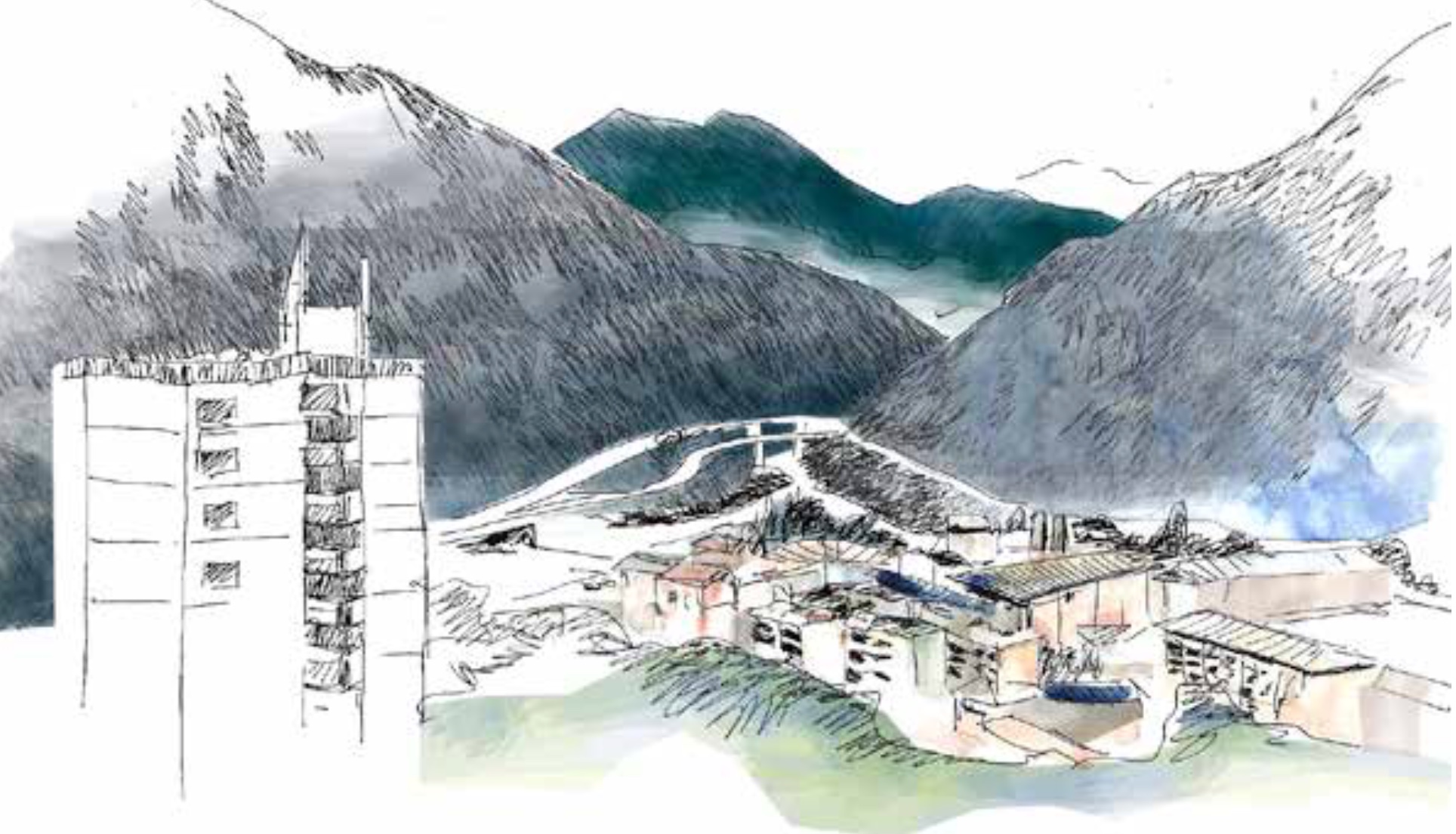Amorcer l’ascension,  Figure torrentielle pour une vallée de confins