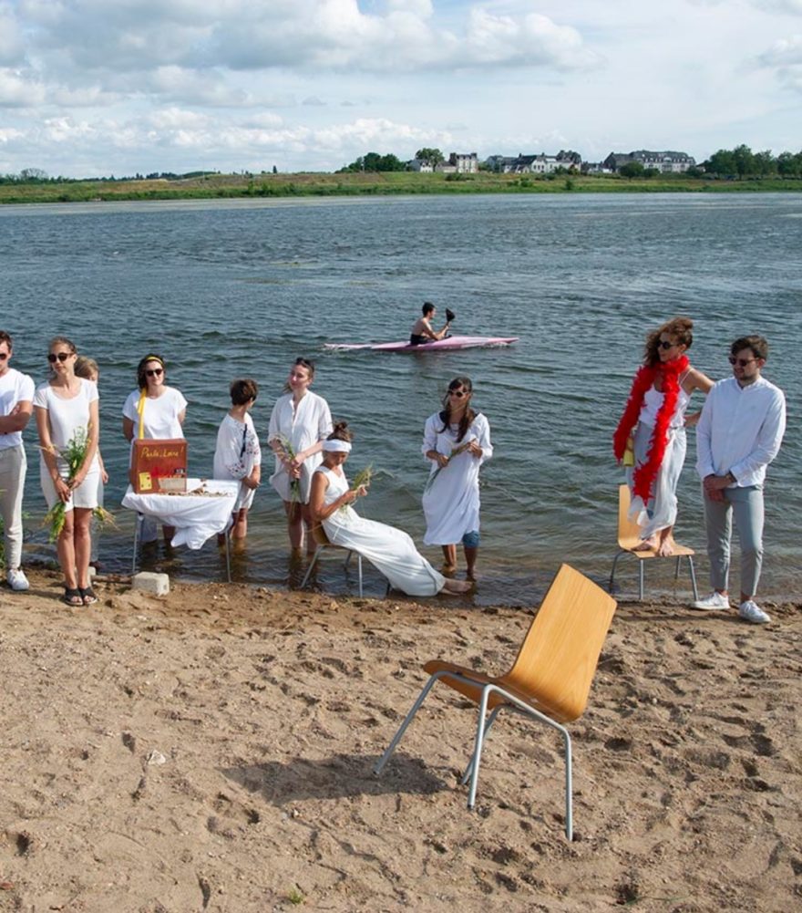 Image principale de Une machine théâtrale capable de faire exprimer les conflits de Loire