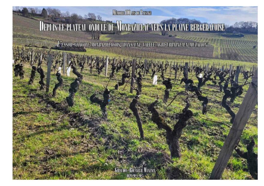 Image principale de Depuis le plateau ondulé du Monbazillac vers la plaine bergeracoise